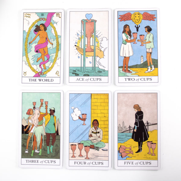 1 Den mest populære tarot-forgyldningsproces, høj kvalitet jernboks