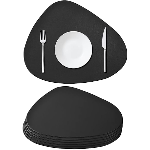 Tvätthållare, Set Om 4, Svart Rund Oval, Halksäker Och
