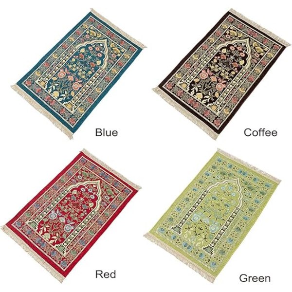 1 kpl 110x70cm pehmeä paksu muslimi rukousmatto, muslimi rukous