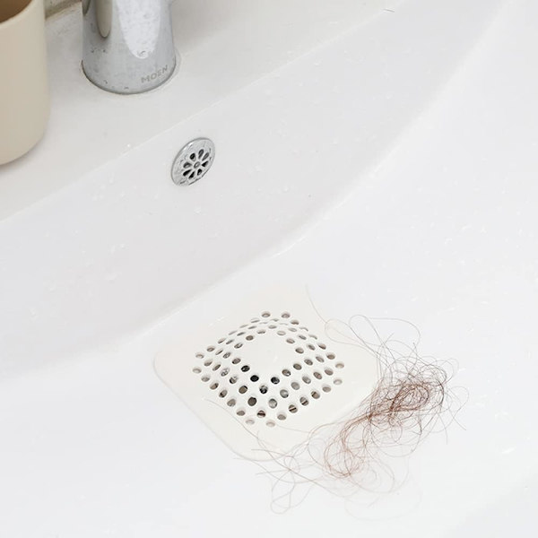 2 stycken badkar hårfilter silikon diskbänk filter dusch hår