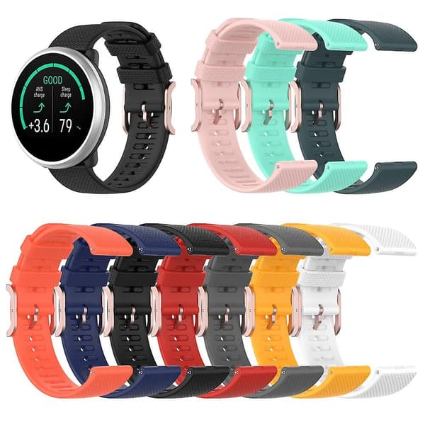 Reservedele urrem til Boneng Ignite/unite silikone rem til Polar Ignite/unite armbånd sort