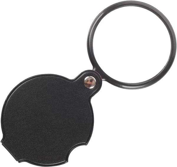 2 Set Mini Läsförstoringsglas 10x Fickförstoringsglas