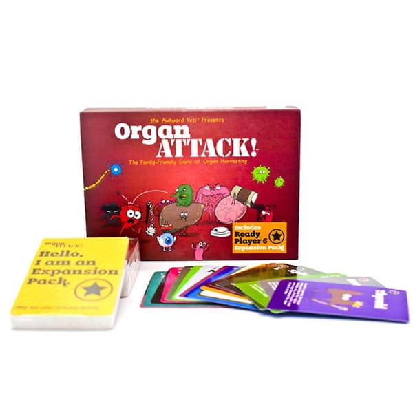 Human Organ Attack Kort Party Multiplayer Casual Brädspel