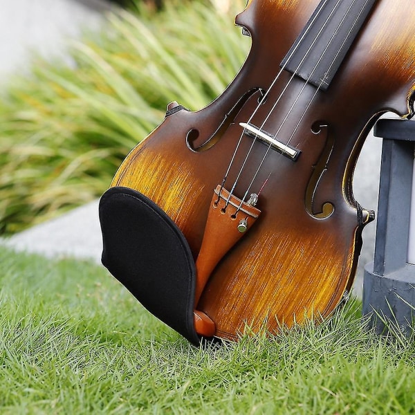 Violin Hakstöd Mjuk Bomullsdyna Svampöverdrag Skydd