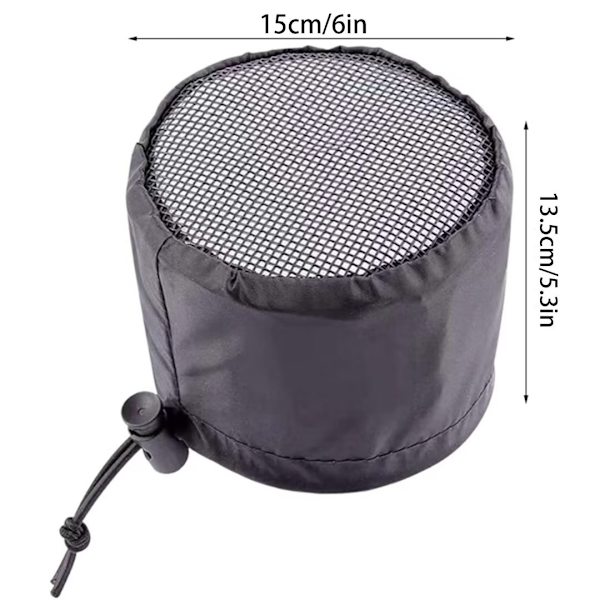 2 sett med plantetelt, eksosrørdeksler, ventilasjon