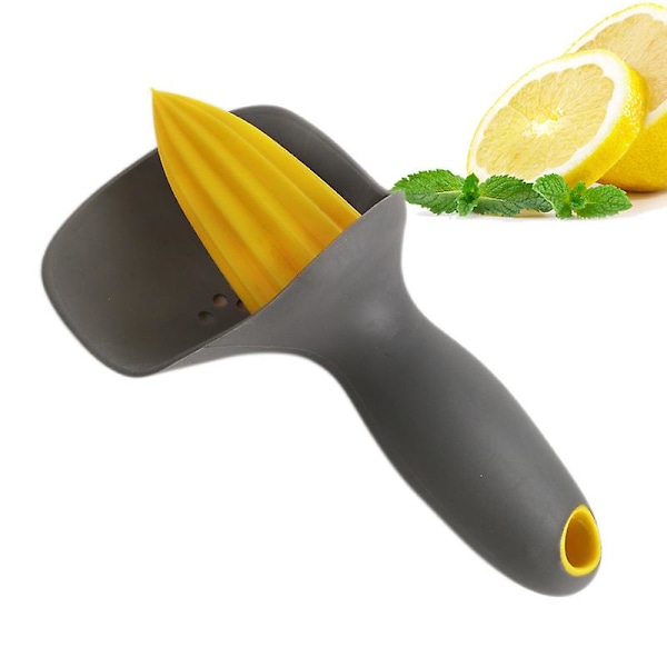 Sort Plastik Frugtforsyninger Køkkenredskaber Bærbar Appelsin Juicer Manuel Juicer Hjem Køkken Tilbehør Tilfældig Farve