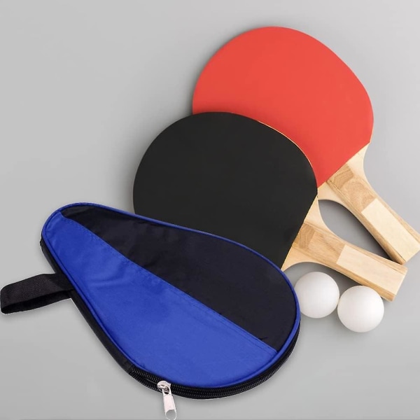 Bordtennis Racket Cover, Ping Pong Racket Cover, Bordtennis Racket Bag, Bærbar Ping Pong Racket Oppbevaringspose for Innendørs og Utendørs