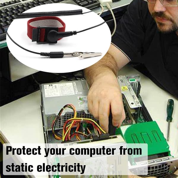 Antistatisk håndledsrem, håndledsrem antistatisk håndledsrem