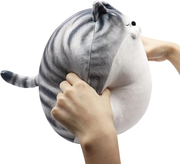 Kat Chubby Plushet Japansk Dukke Dyr Kælepude Fyldt