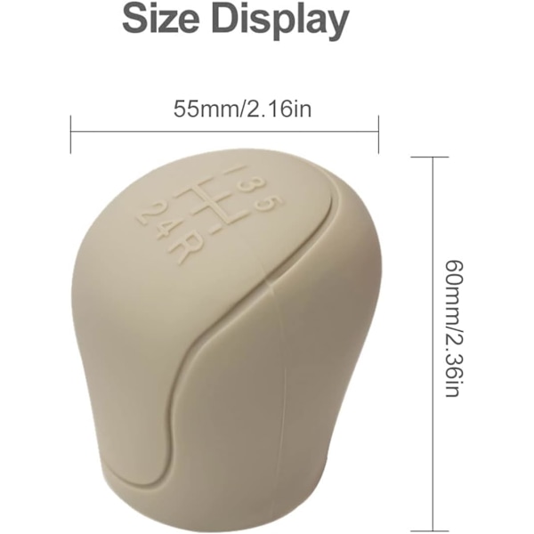 Beige - 2-pack bilrattstyrskydd, bilrattstyrskydd, bil