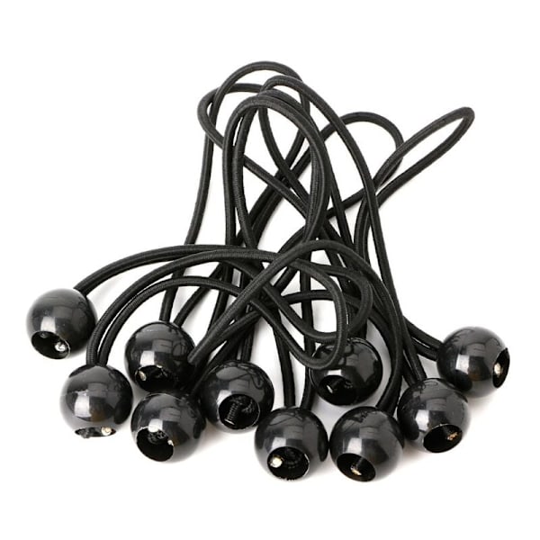 30 Stycken Bungee Cord (200mm), Presennings Bungee Cord, Elastisk Cord, Bungee Cord för Gazebo, Presenning, Camping, Tält