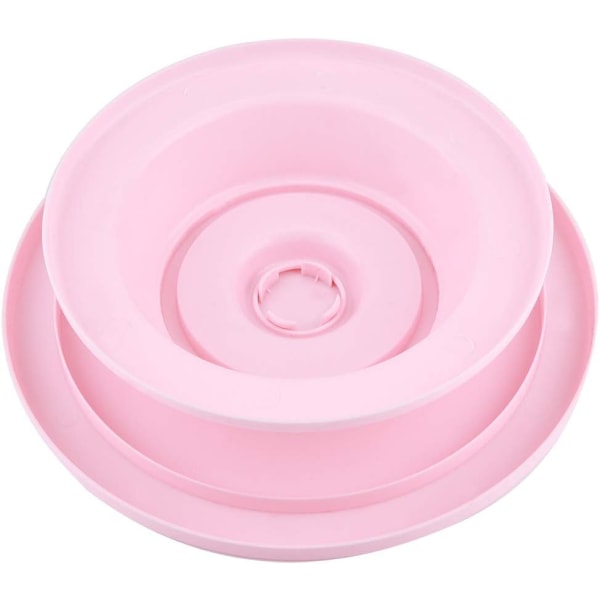 1 kpl Pink Cake -kiinnityspöytä kakkulevy pyörivä kakku