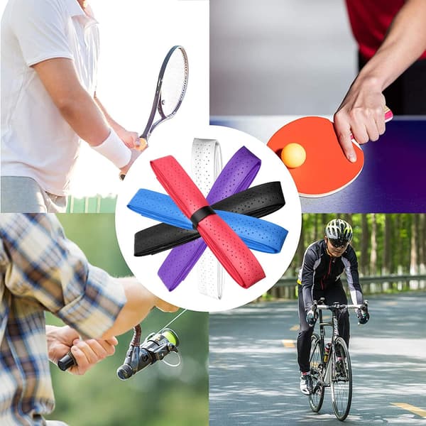 Sklisikker superabsorberende badmintonracketgrep