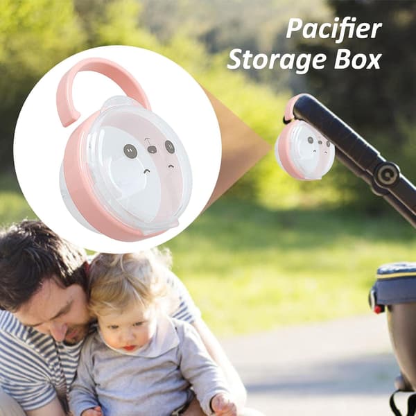 Suttboks for baby, Suttboks for baby, Bærbar oppbevaring for sutter