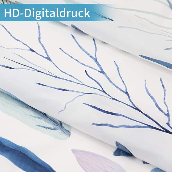 Dusjforheng i stoff, vanntett polyester, polystyren, maskinvaskbar