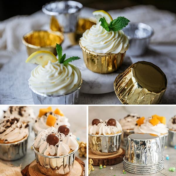 Cupcakeformer - Papir Muffinsformer, Bakstformer, Papir
