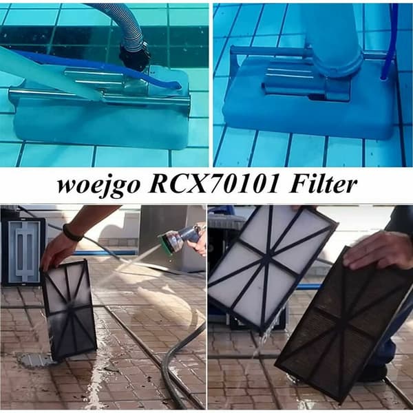 4-pack robotdammsugfilter Rcx70101, filterpatronrefill Filt