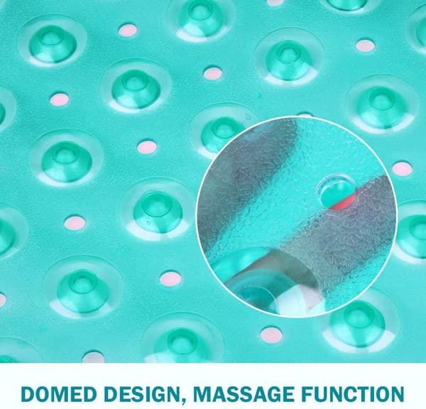 Badematte for badekar, sklisikker, muggfri, ekstra lang