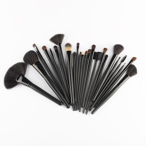 24 professionelle og eksklusive makeupbørster