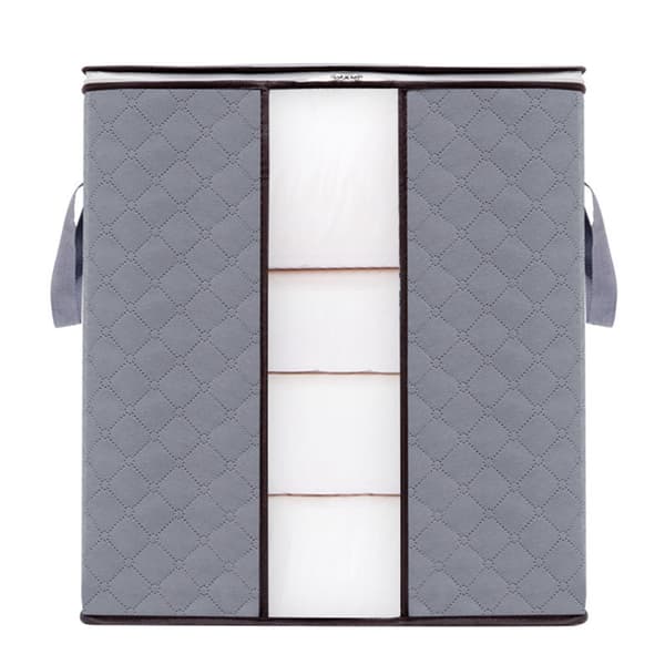 Förvaringsväska för kläder, 2-pack, (Vertikal skärning) Stor, Ej vävd