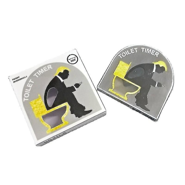 Kreativ Toalett-Timer Nedtellingsmaskin Mekanisk Vekkerklokke