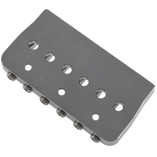 6-strängad elektrisk gitarr sadelbrygga / metall fast brygga