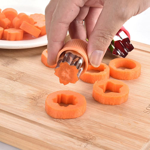 Rostfritt stål form för att skära ris, grönsaker, frukt och kakor