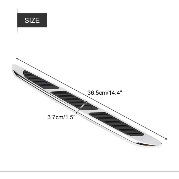 1 par bil modificerede falske luftudluftninger/bil dekoration simulering