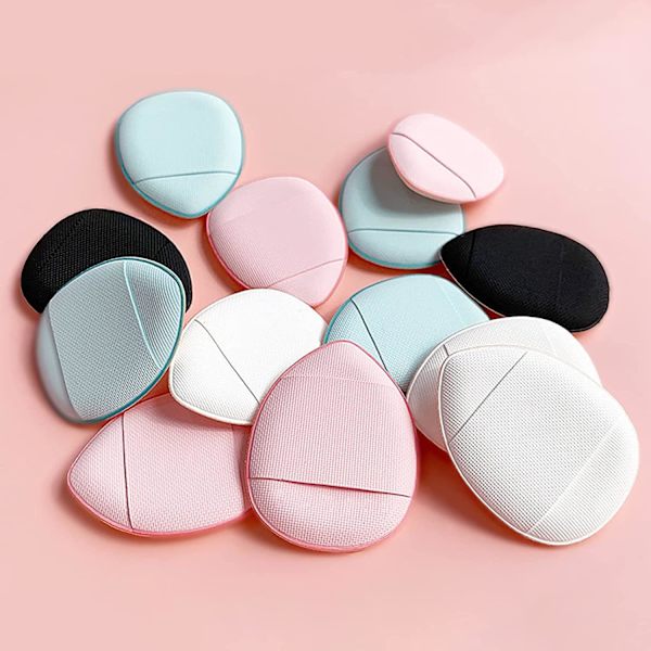 Tummeluftkudde puderpuff fingertopp finger mini concealer
