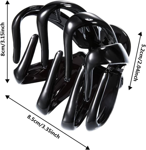 4 Stykker Grip Octopus Clip Spider Hårklype Klype Klips Octopus
