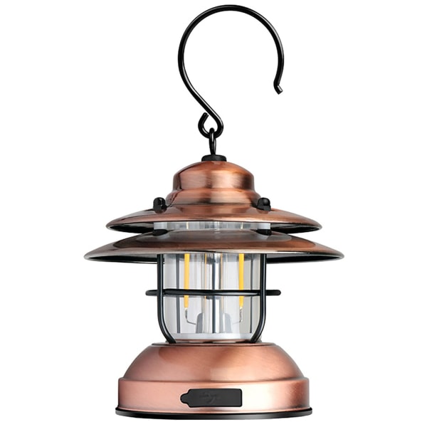 1 mini USB-driven hängande campinglampa för trädgårds- och uteplatsdekoration