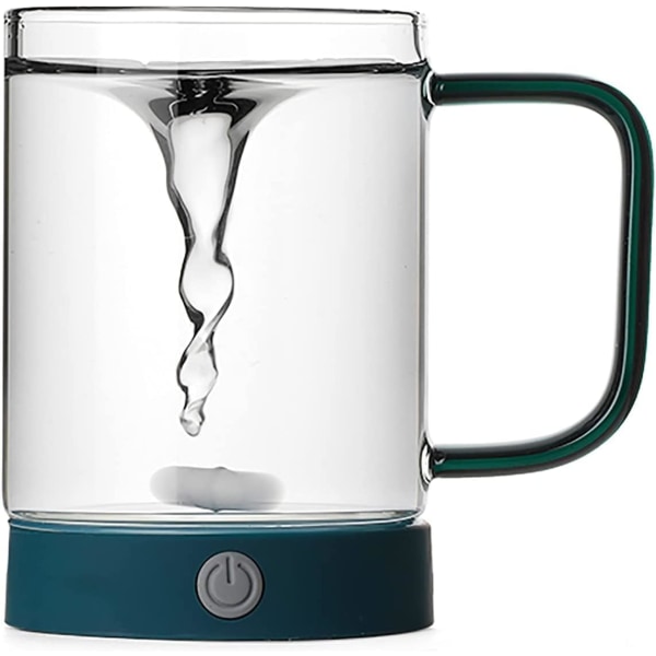 1 stk (blækgrøn) Glas Automatisk Blandingskop Automatisk Blandingskop