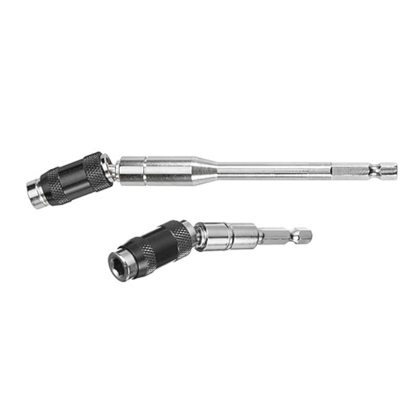 4 stk. Pivot Bor Bits Holder Sæt 1/4\" Hex Pivoting Bit Tip Holder