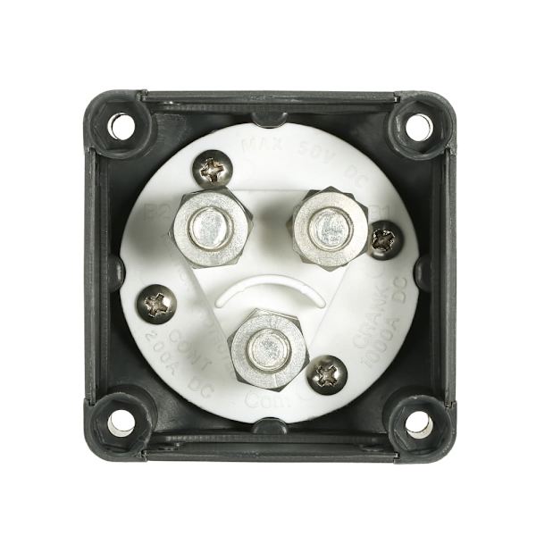12V / 24V dobbelt batterivælger 300A hovedafbryder