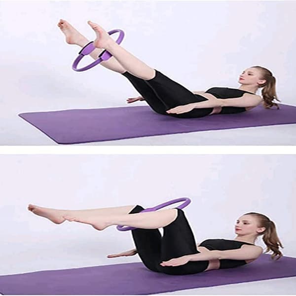 1 stycke hushållsrund Pilates-cirkel Pilates-cirkel