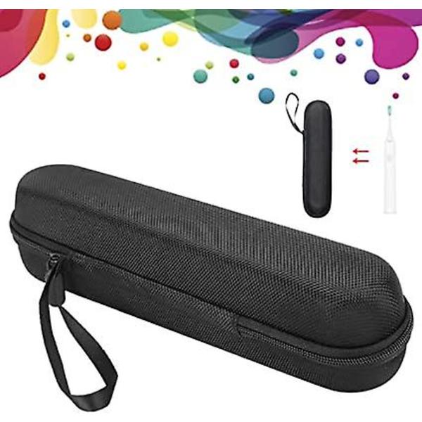 Noir Sac de Rangement pour Brosse à Dents Électrique en Nylon, Étui de Voyage Dur pour Brosse à Dents, pour XIAOMI