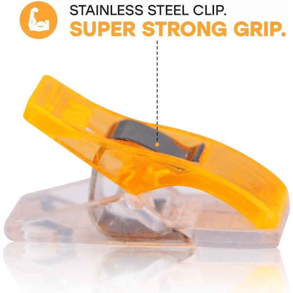 Magic Clips - 100 pr. pakke Multifunktionelle syclips Binding