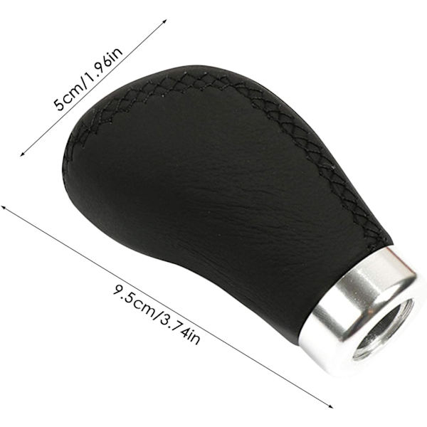 (Sort) Autodele Gearskifte Knob, Universal Gearskifte Knob,