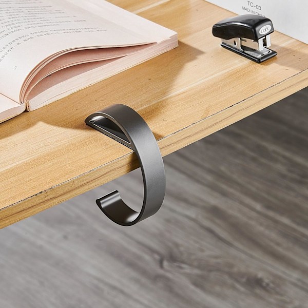 3 stk Veskekrok for Bord Håndveske Henger for Skrivebord kan Krok Veske Veskekrok for Skrivebord Heavy Duty Laget av høy styrke