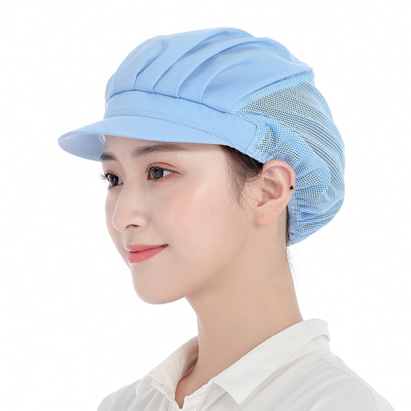 3 Pcs Cook Beret Unisex Kitchen Hat with Mesh Working for