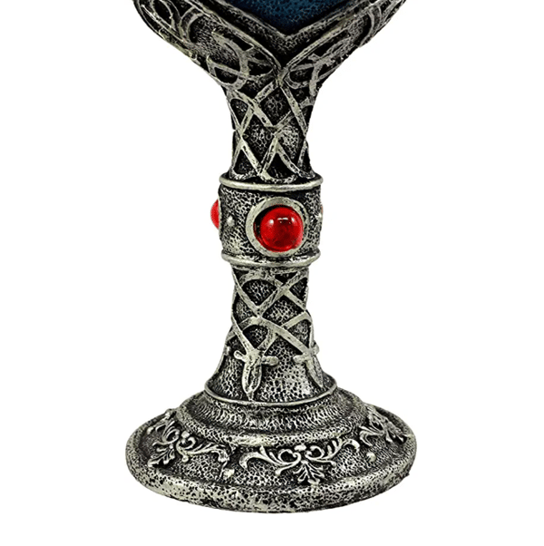Blå Remus Grå Keltisk Ulv Magic 7oz Vinbæger Goblet Kop,