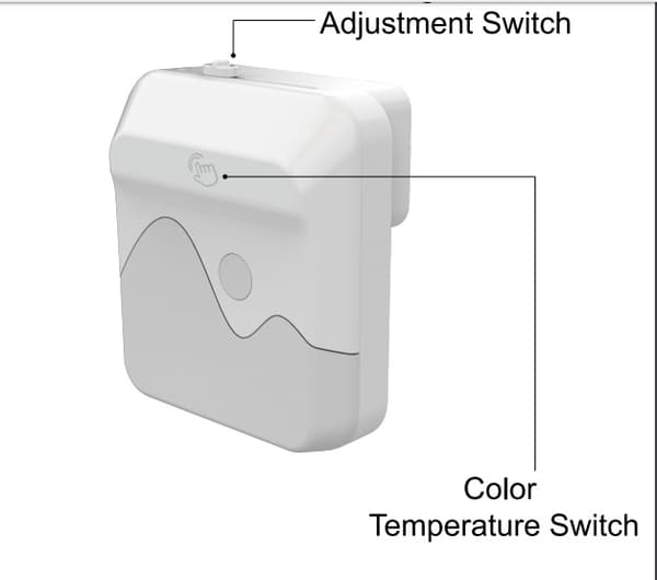 Smart Home Sensor Toiletlys Natlys LED Sengelys