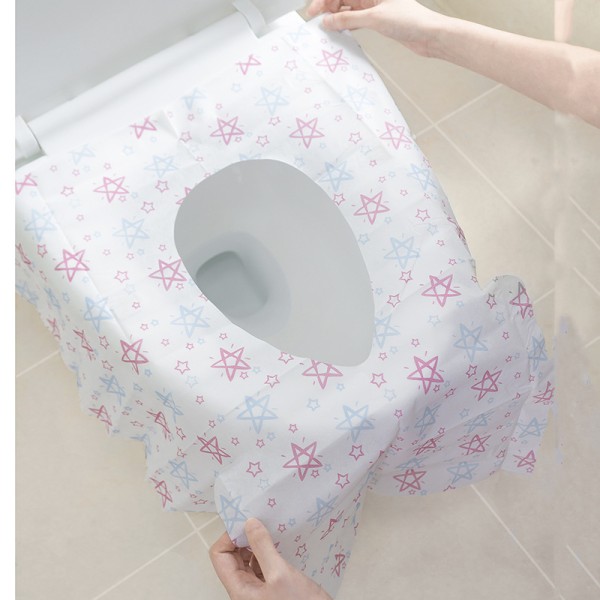 Engangs toiletbrætssæder til børn og voksne: Pakke med