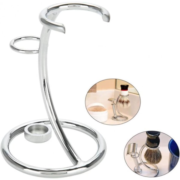 1 stk barberbladholder 2 i 1 barberbladholder barberbladstativ metall