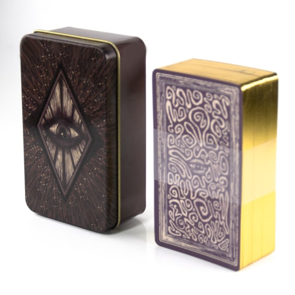 1 Den mest populære tarot-forgyldningsproces, høj kvalitet jernkasse