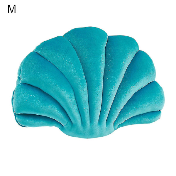 Plysj Hav Osean Tema Seashell Conch Pudetrekk For Stue Grønn M