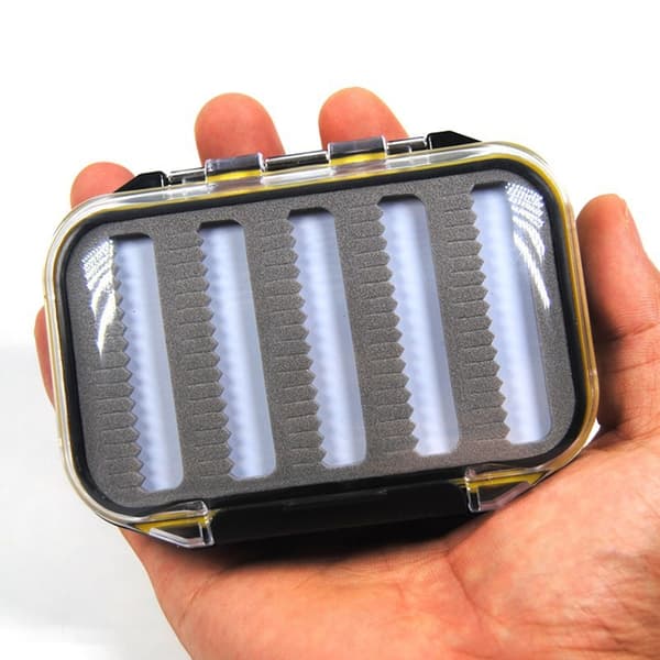 1 st Klar dubbelsidig transparent flugbox Flugfiskebox