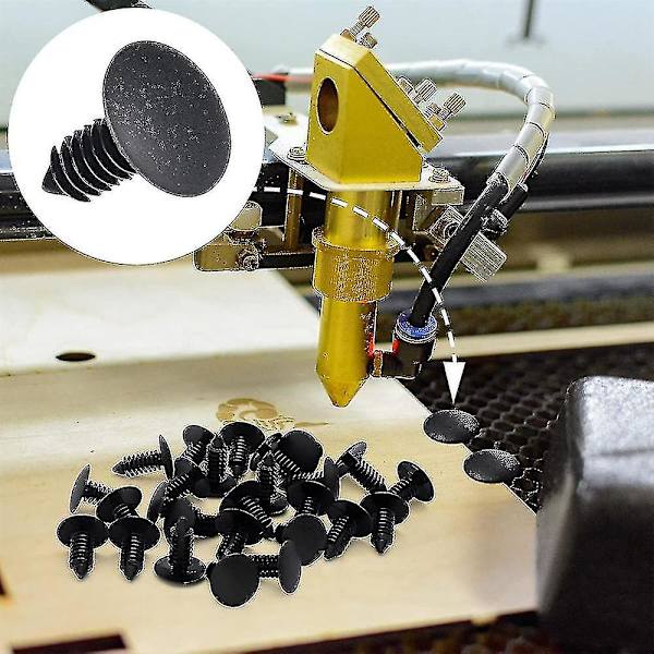 Nye 100 stk. 7,5-8 mm Honeycomb Pins Honeycomb Laser-bed Hold Down Pins Honeycomb Fixing Needle Laser-en Fast 2023