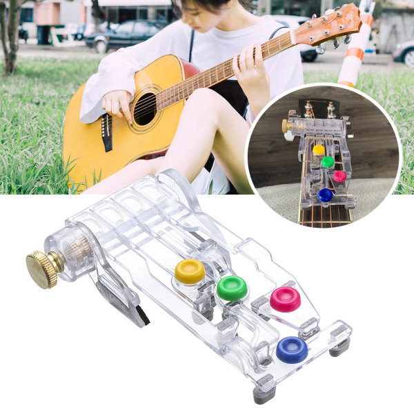 Gitarr för nybörjare, enkelfingerspel för att lära sig ackord, gitarr