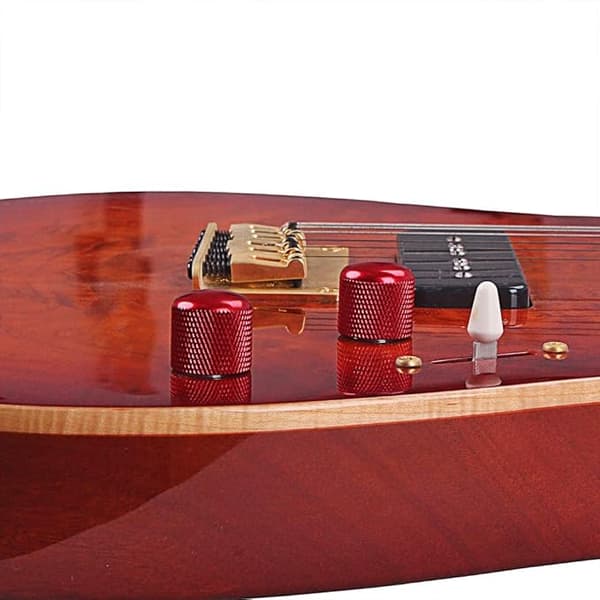 Gitarrvolymknapp Metallkupolknapp För Elektrisk Gitarr